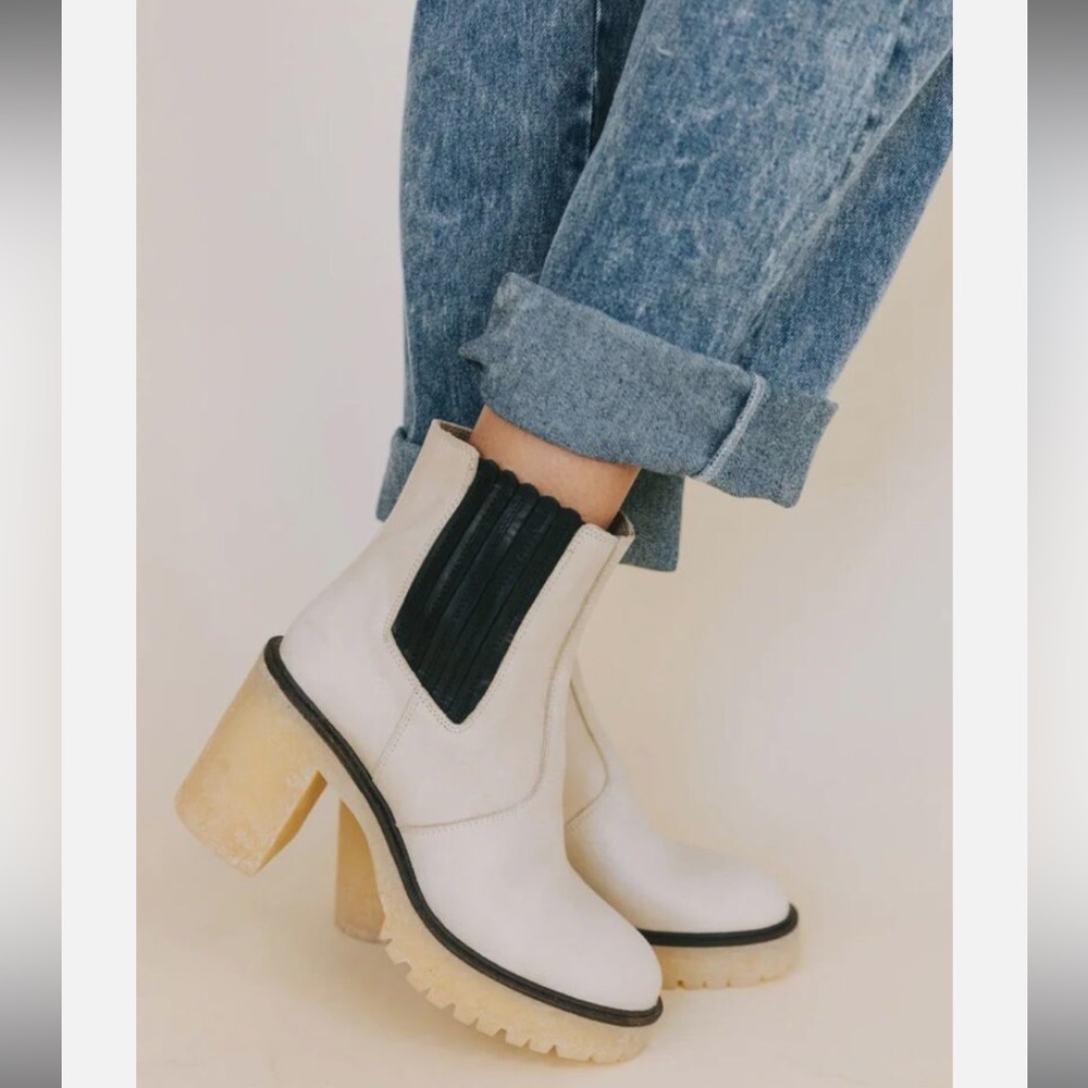 Free People James Chelsea chunky boots